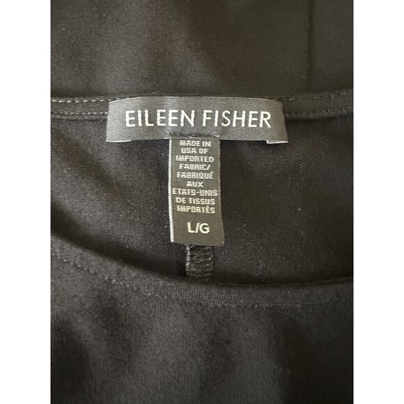 Eileen Fisher Asymmetrical Viscose Jersey Crew Neck Sleeveless Tank Top Size XL - Picture 9 of 11